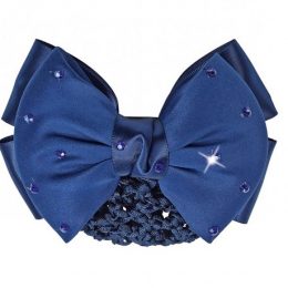 FERMACAPELLI CON STRASS, FIOCCO E RETINA Accessori Sicurezza 